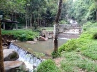 Wat Khao Temple and waterfall, Khok Kloi, near Natai beach, Phang Nga Wat Khao Temple and waterfall, Khok Kloi, near Natai beach, Phang Nga